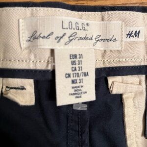 H&M  blue men’s shirts